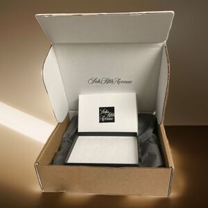 Saks Fifth Avenue Gift Card Boxes